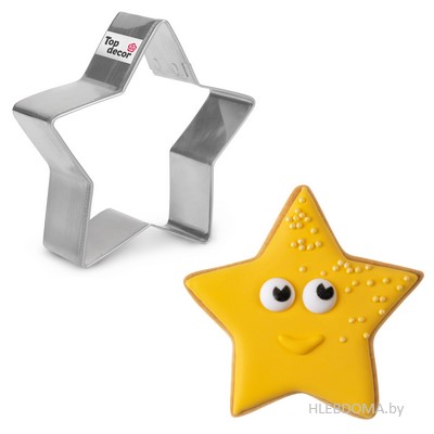 Вырубка для печенья Звезда "Top decor", 1шт.