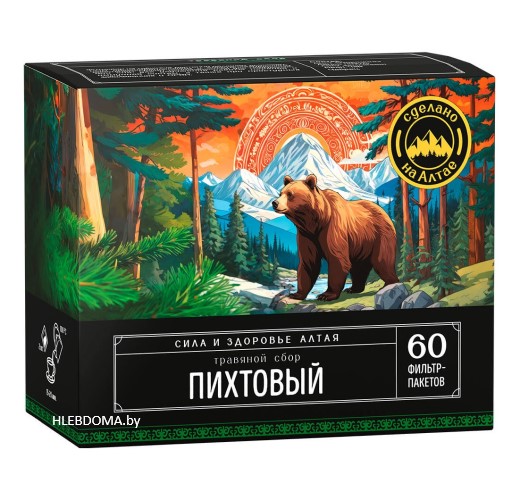 Травяной сбор Пихтовый "Алтайский нектар", 60 ф/п
