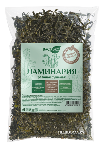 Ламинария резаная сушеная "Вастэко", 300г.